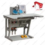 دستگاه نگین زن نیمه اتوماتیک دو محزن پدالی اولتراسونیک- نمای سه بعدی از چپ
