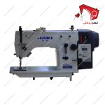 چرخ خیاطی هفت و هشت بیست یو جکی مدل ۲۰U۶۳ موتور سر خود. قابلیت دوخت زیگزاگ روی انواع پارچه‌ها با سرعت بالا و مناسب جهت استفاده حرفه­‌ای.