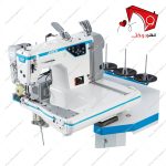 چرخ خیاطی کابویی سه سوزنه ظریف دوز پیراهنی جک- نمای سوار شده