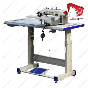 چرخ خیاطی پس دوز صنعتی موتور سر خود شونفا- نمای سوار شده