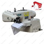 چرخ خیاطی پس دوز صنعتی موتور سر خود زوسان- نمای سه بعدی از چپ