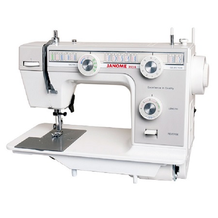 ژانومه مدل 393. برای نوشته بهترین مدل چرخ خیاطی ژانومه