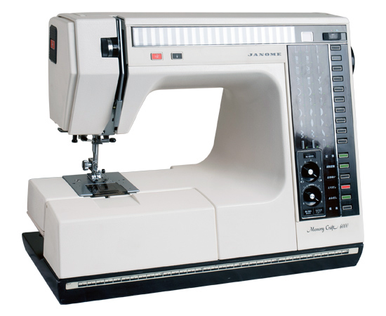 ژانومه مدل 6000. برای نوشته بهترین مدل چرخ خیاطی ژانومه