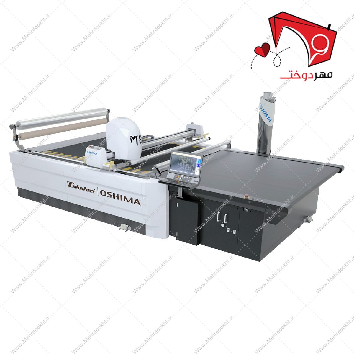 دستگاه سی انسی اتوماتیک برش پارچه اوشیما مدل M8S