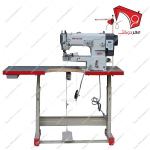 چرخ خیاطی بطر هفت و هشت (زیگزاگ) هایتکس مدل HT- 605 با قابلیت دوخت زیگزاگ جهت دوخت انواع کارهای بازویی و سه‌بعدی یا دوخت نوار روی انواع مختلف پارچه‌ها