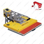 دستگاه پرس چاپ مگنتی هایتکس ۶۰x۴۰- نمای سه‌بعدی از چپ
