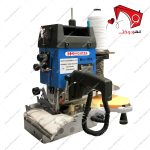 چرخ خیاطی سردوز (شیرازه زن) فرش و موکت پرتابل و قابل حمل هایتکس با قابلیت حرکت در کناره‌ی فرش‌ها بزرگ و دوخت شیرازه، قابلیت حمل به هر مکان دیگر.