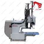 چرخ خیاطی کوسن دوز کامپیوتری هایتکس با قابلیتِ دوخت الیک و هرگونه طرح و نمای کوچک دیگر به‌صورت تمام اتوماتیک روی کوسن، بالش و هر جنسی با ضخامت و حجم زیاد.