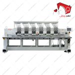 دستگاه گلدوزی دوازده هد ریکوما ، مناسب برای گلدوزی تمام اتوماتیک با کارگاه. قابلیت اتصال یو‌اس‌بی به‌منظور اضافه‌کردن طرح‌های مورد نظر کاربر