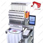 دستگاه گلدوزی تک هد ریکوما مدل RSWD، با قابلیت دوخت گلدوزی بر روی انواع پارچه ها بر روی تیشرت، مانتو، پالتو، جوراب، کلاه و سایر موارد