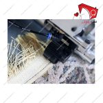 چرخ خیاطی دوخت ریشه‌ آماده فرش یوهان- نمای غلتک‌ها