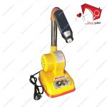 خرید و قیمت سشوار سر نخ زن چرم و کفاشی هایتکس مدل HT-680A به منظور سوزاندن انواع سر نخ روی کار مناسب جهت کارگاه های تولید کفش و چرم