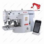 خرید و قیمت چرخ خیاطی الیک کامپیوتری ضخیم دوز هایتکس مدل HT-430 با قابلیتِ دوخت دکمه، الیک و انواع طرح‌های متنوع به‌صورت تمام اتوماتیک روی پارچه.