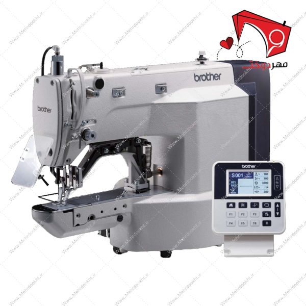 خرید و قیمت چرخ خیاطی الیک اتوماتیک برادر با قابلیتِ دوخت دکمه، الیک و انواع طرح‌های متنوع به‌صورت تمام اتوماتیک روی پارچه
