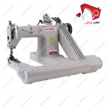 چرخ خیاطی سه سوزنه کابویی ظریف دوز هایتکس، با قابلیتِ دوخت ساده­‌د‌وزی به­‌صورت سه­‌ردیف موازی از رو و دوخت زنجیره­‌دوزی موازی از زیر پارچه.