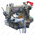 چرخ خیاطی میاندوز تیغ راست فول اتوماتیک هایتکس- نمای سه بعدی از چپ