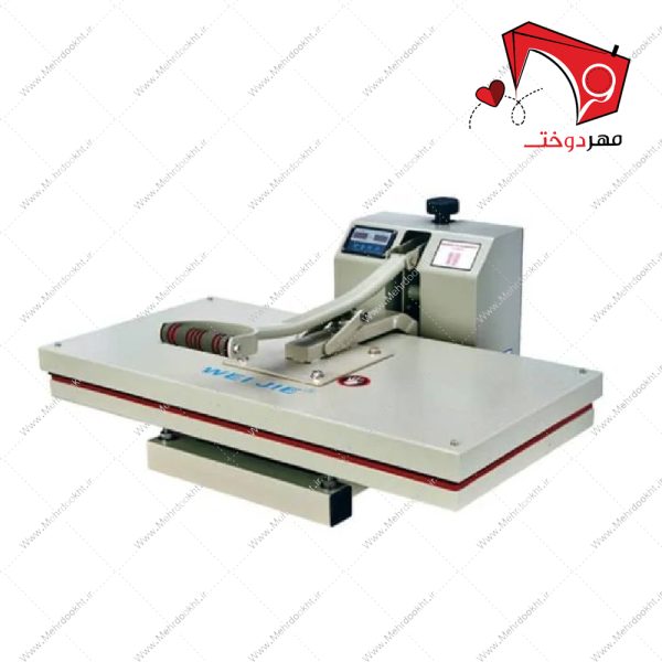 خرید و قیمت دستگاه پرس چاپ ۶۰x۴۰ ویجی با قابلیت پرس انواع کارهای مختلف با گستردگی بالا. مناسب برای استفاده در مزون‌­ها و کارگاه‌­های تولیدی