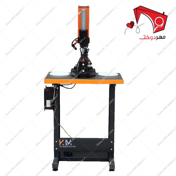 خرید و قیمت دستگاه پرس دکمه مگنتی KM با قابلیت پرچ و پرس انواع دکمه‌های چهار پارچه، منگنه، حلقه، دکمه‌های پولک آلومینیومی و مروارید می باشد.